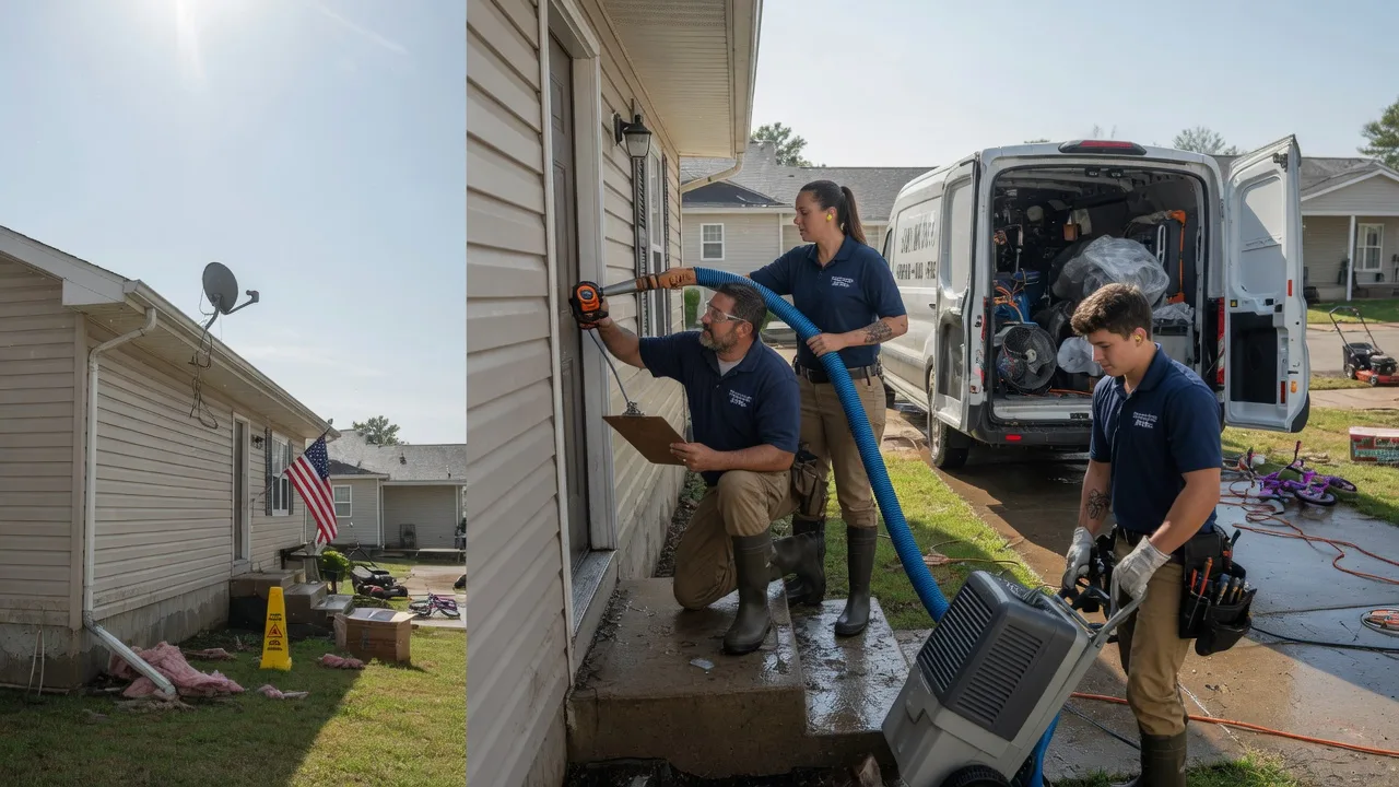 Ceiling Water Damage Restoration in Maringouin, LA near me