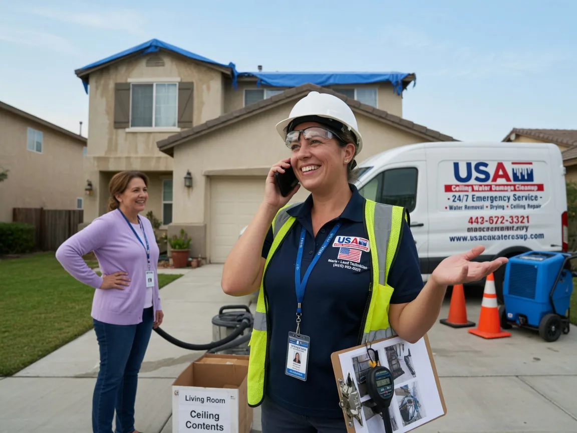 Ceiling Water Damage Restoration Maringouin, LA FAQs